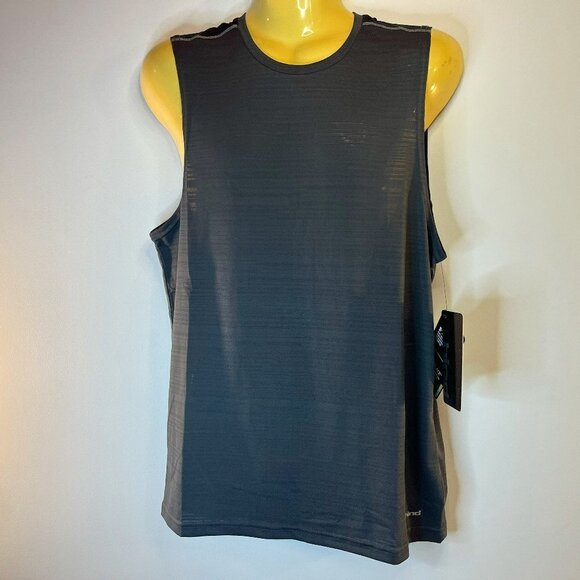 Hind Men's Ultra light Charcoal Running Tank Top - Size Medium - NWT $40 - Picture 1 of 4